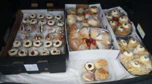Some of the tasty treats that Leonard Devine has been baking for frontline staff.