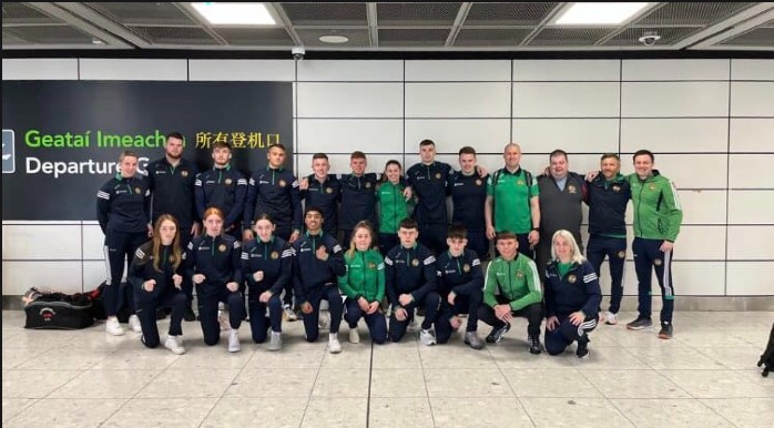 Carrick on Suir's Chantelle Robinson and the Irish Boxing Team for the Eindhoven Box Cup
