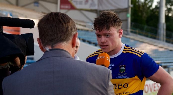 Conor Bowe pictured after the Under 20 Munster hurling final in 2019. (c) Sportsfocus.ie via canva.com.