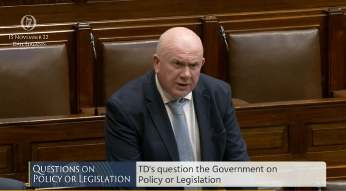 Photo from Oireachtas Broadcasting