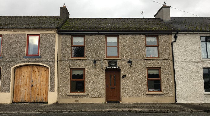The house in Cloughjordan where patriot Tomás Mac Donagh lived with his parents | Photo (c) Tipp FM/MaryAnn Vaughan