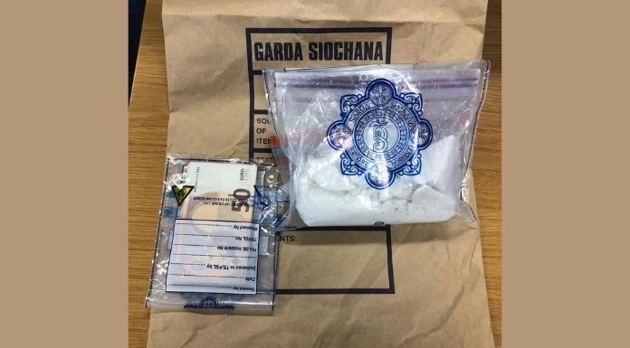 The items seized by Gardaí in the incident at Ninemilehouse. Photo © An Garda Síochána Tipperary / Facebook.