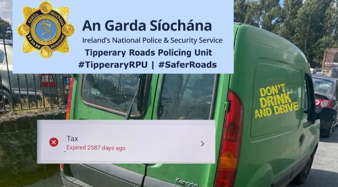 Photo from Tipperary Garda Facebook page