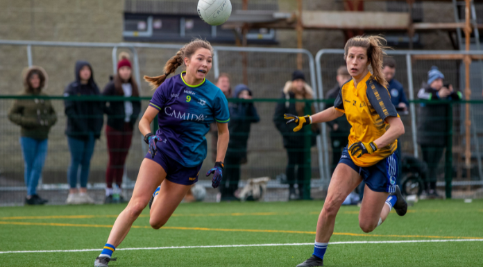 Niamh Martin in action for the Tipperary Ladies Football team. Photo from Cahir Media via Canva.com.