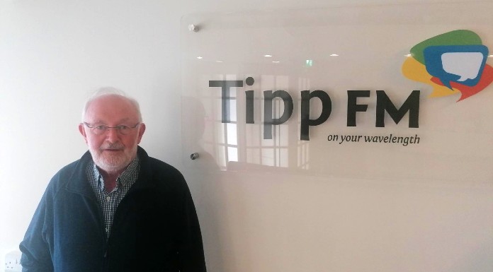Paddy Heffernan, Chair of the Nenagh branch of North Tipperary Hospice Movement. Photo: Tipp FM.