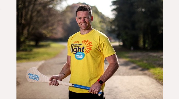 Pictured as the countdown to Darkness Into Light 2022 gets underway, former Tipperary hurler Pádraic Maher, is reminding people to sign up to Darkness into Light, the annual fundraising event organised by Pieta and supported by Electric Ireland. The event will take place as the sun rises on Saturday May 7th, 2022 to raise funds for Pieta’s vital support services for those in suicidal distress and who have been bereaved through suicide
