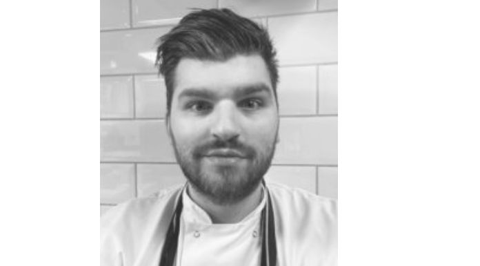 Chef - Luke Ahearne - courtesy of  Roux Scholarship website - https://www.rouxscholarship.co.uk/meet-our-regional-finalists-2022/