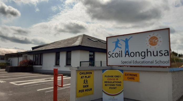 Scoil Aonghusa, Special Educational School, Cashel. Photo © Tipp FM.