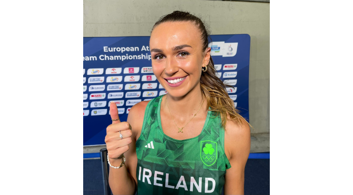Photo from Team Ireland on Twitter via Canva.com.