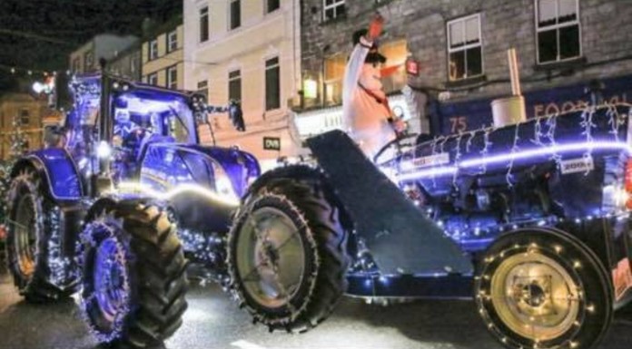 Photo courtesy of Christmas Tractors of Nenagh Facebook Page