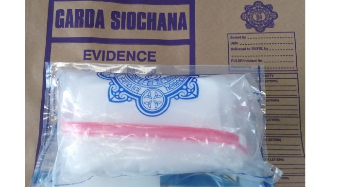Cocaine seized by Gardai in TIpperary. Photo from Garda Press