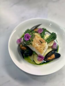 cod and mussels