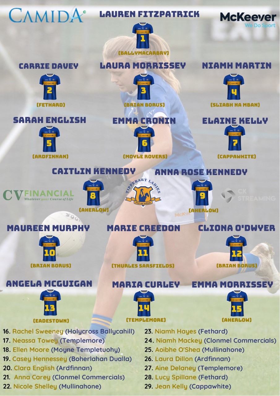 Photo from @TippLadiesFB on Twitter.