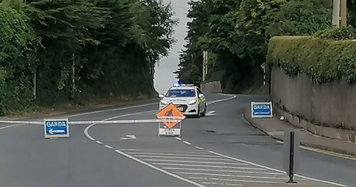 Section of Western Road, Clonmel closed off following collision | Photo (c) Tipperary Photos